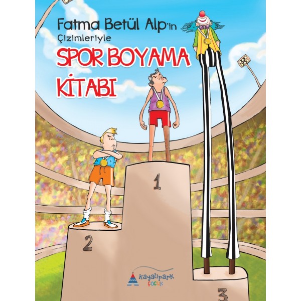 Spor Boyama Kitabı | Fatma Betül Alp'in Çizimleriyle