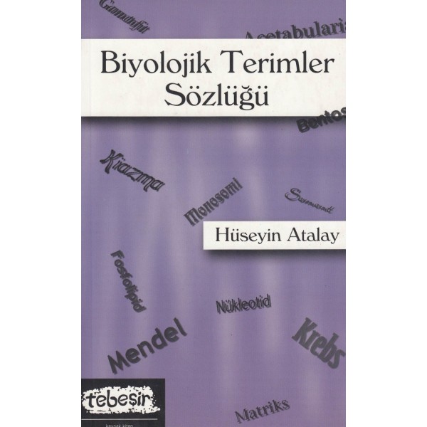 Biyolojik Terimler Sözlüğü