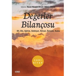 Değerler Bilançosu | Sarı Kitap (Dil, Din, Eğitim, Edebiyat, İktisat, İletişim, Kamu)