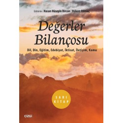 Değerler Bilançosu | Sarı Kitap (Dil, Din, Eğitim, Edebiyat, İktisat, İletişim, Kamu)