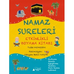 Namaz Sureleri Etkinlikli Boyama Kitabı