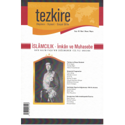 Tezkire Dergisi Sayı: 48 Mart - Nisan - Mayıs 2014| İSLÂMCILIK – İMKÂN VE MUHASEBE