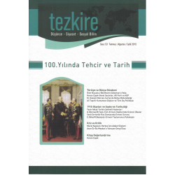 Tezkire Dergisi Sayı: 53 Temmuz -Ağustos- Eylül 2015|100. YILINDA TEHCİR VE TARİH