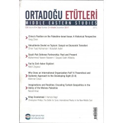 Ortadoğu Etütleri | Aralık 2017